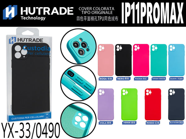 COVER COLORATA IP11PROMAX – YX33 000605