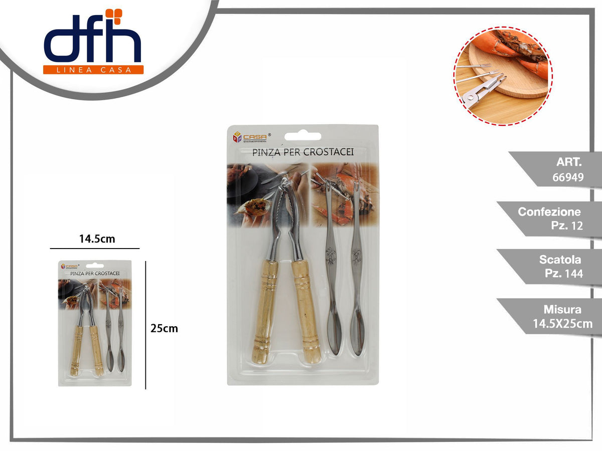 Pinza per crostacei