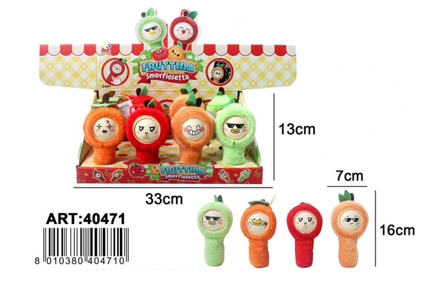 Fruttina Smorfiosetta, peluche cambia espressione assortito AP40471