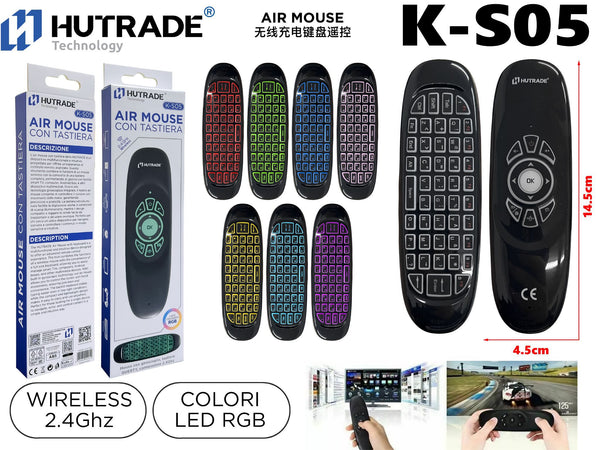 K-S05 TASTIERA/TELECOMANDO WIRELESS