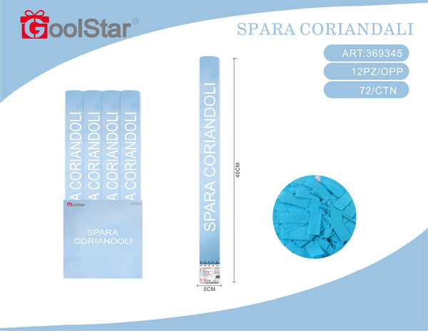 Sparacoriandoli con coriandoli in carta
