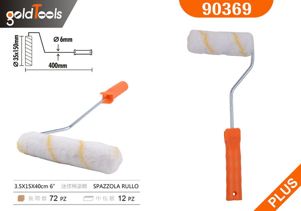 Rulli e ricambi per pittura 3.5×15CM, 40CM – art. 90369
