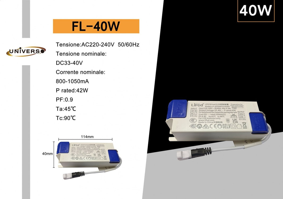 Alimentatore LED – FL-40W