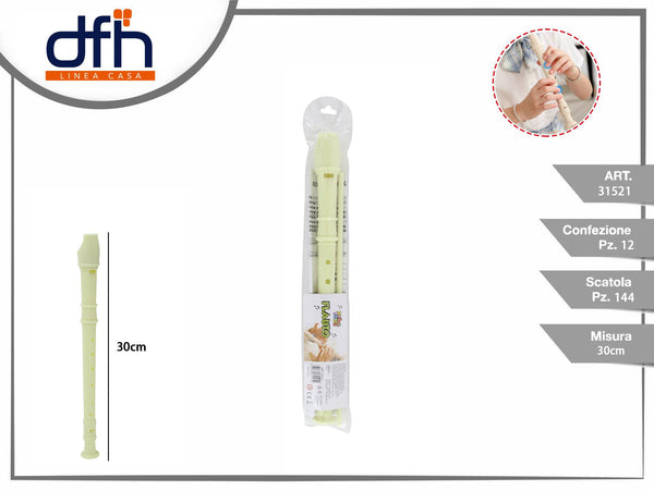 Flauto dolce chiaro, 30 cm