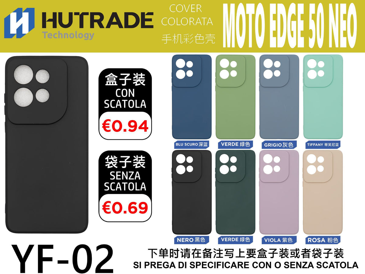 COVER COLORATA TPU MOTO EDGE 50 NEO – YF02 006945
