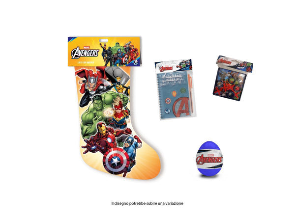 Calza con sorprese e attività creative Avengers AV1282