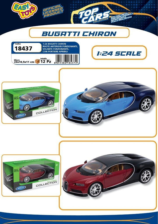 Modellino Bugatti Chiron EA18437
