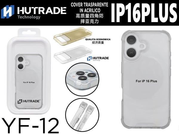 COVER TRASPARENTE BORDO ANTIURTO IP16 PLUS – YF12 680009