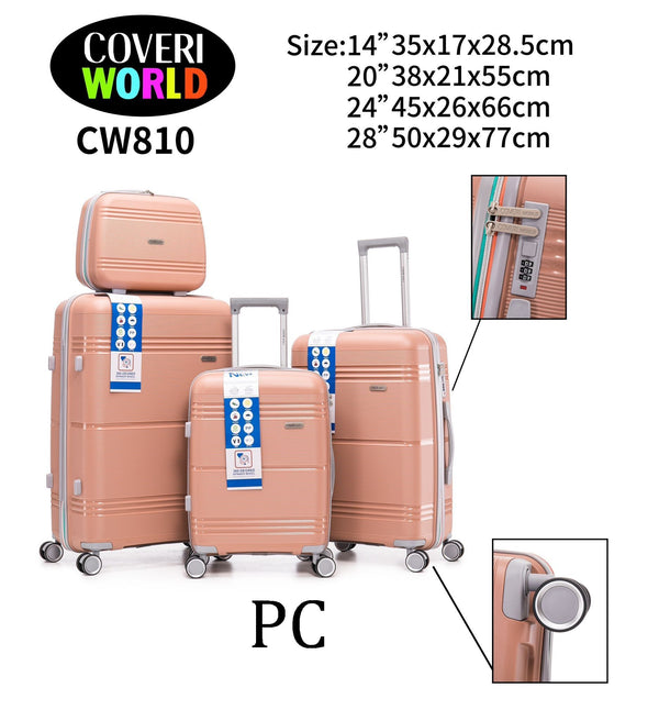 Coveri World CW810, set di 4 pezzi
