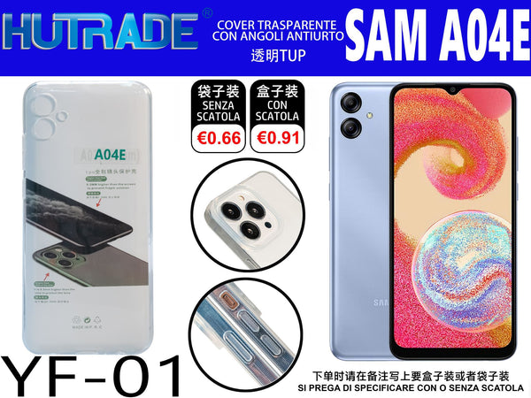 COVER TRASPARENTE SAM A04E – YF01 011791