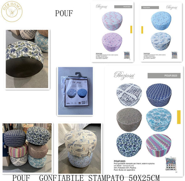 Pouf · POUF GONFIABILE 50X25CM