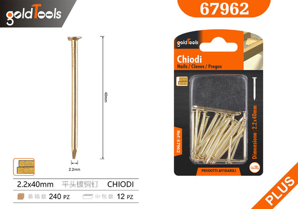 Chiodi ramati GoldTools