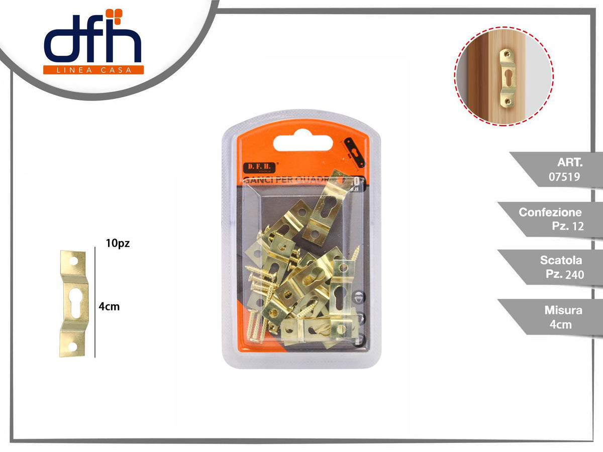 Ganci per quadro