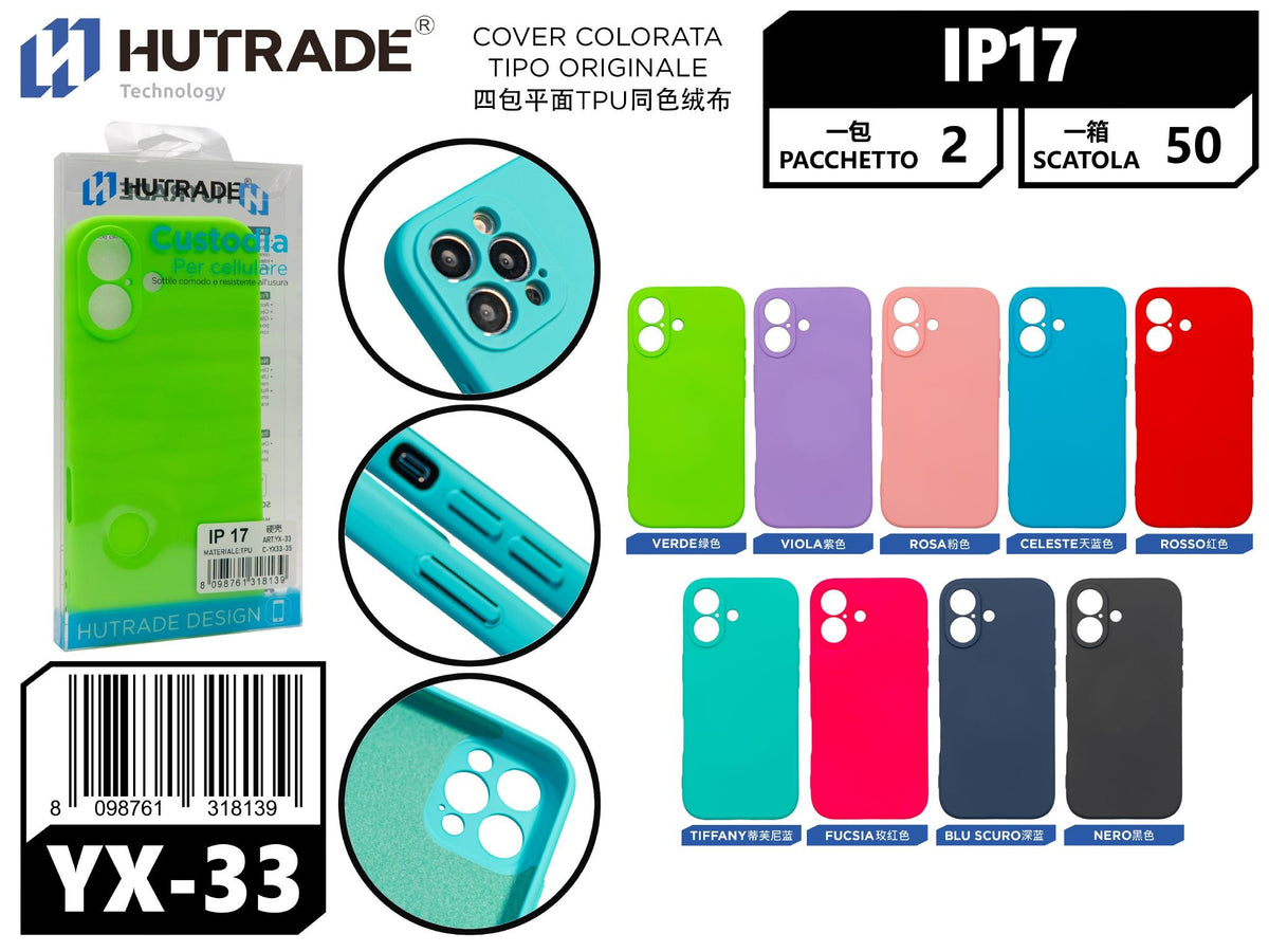 COVER COLORATA IP17 – YX33 000855