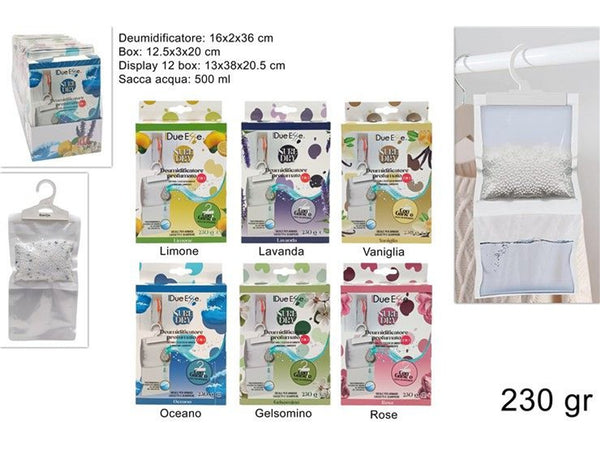 deumidificatore per armadi prof.6ass230 gr/500 ml in box e 0101