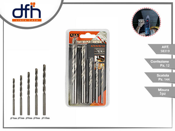 Kit puntini per trapano