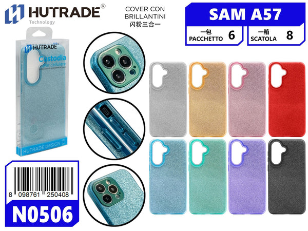 COVER CON BRILLANTINI SAM A57 – N0506 021168