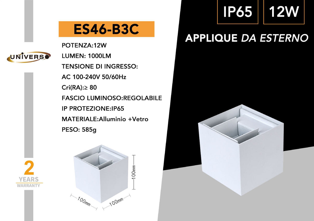 Applique da esterno – ES46-B3C