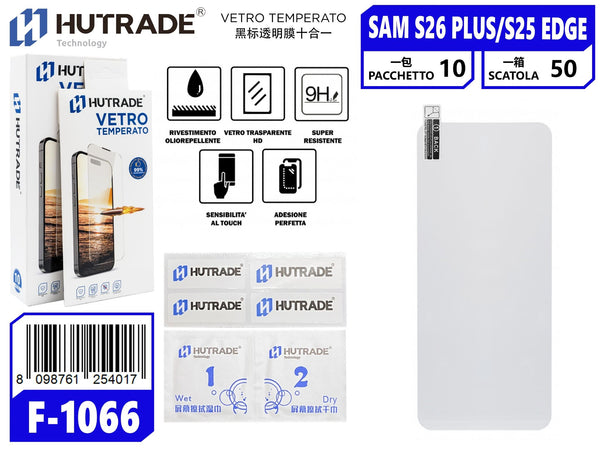 PELLICOLA DI VETRO SAM S26 PLUS/S25 EDGE 10 IN 1