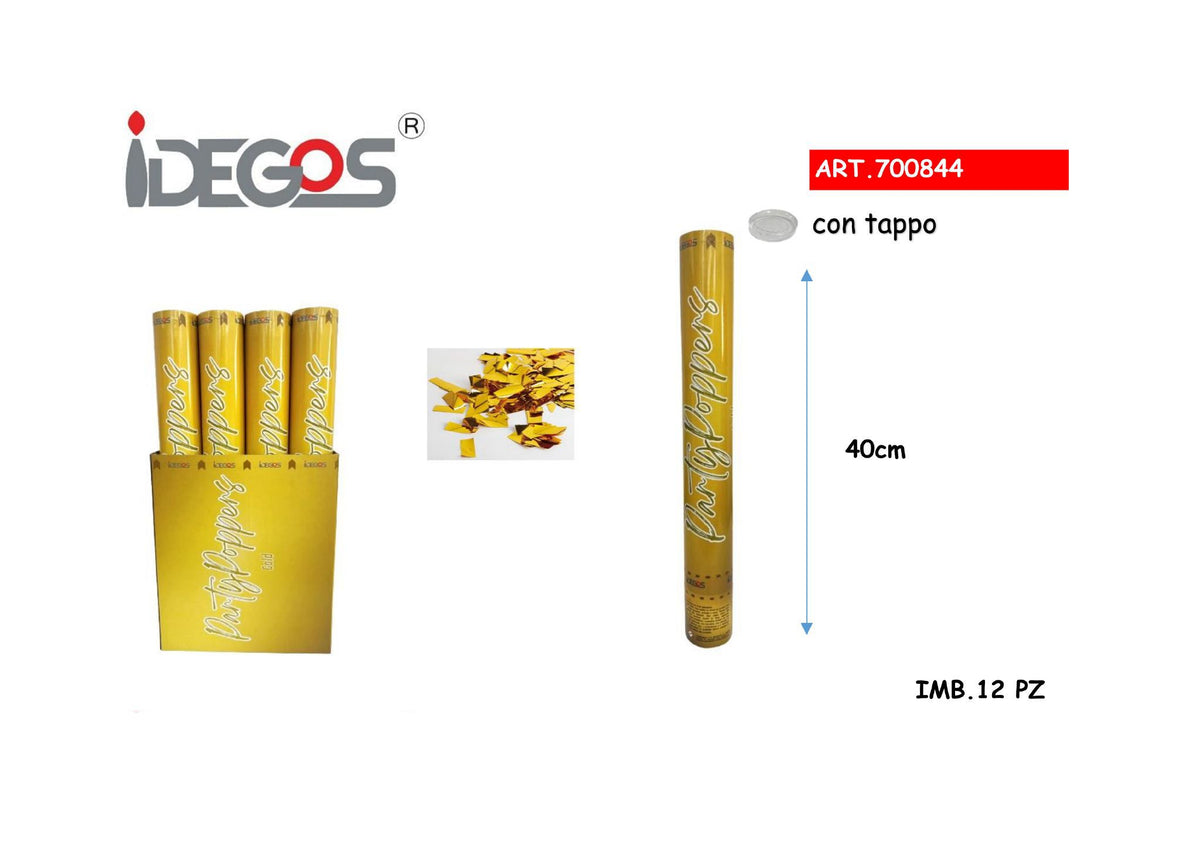 Sparacoriandoli oro, 40 cm