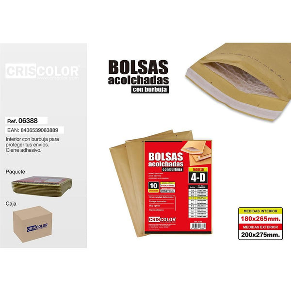 Buste imbottite 180×265MM – art. 906388