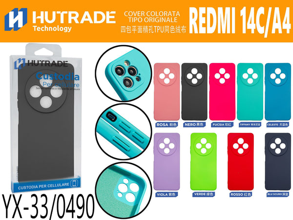 COVER COLORATA REDMI 14C/REDMI A4 – YX33 000831