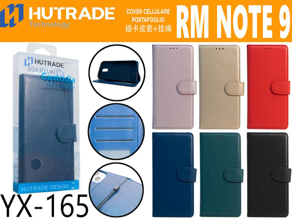 COVER A LIBRO PORTADOCUMENTI CON LACCIO XIAOMI REDMI NOTE 9 – YX165 005024