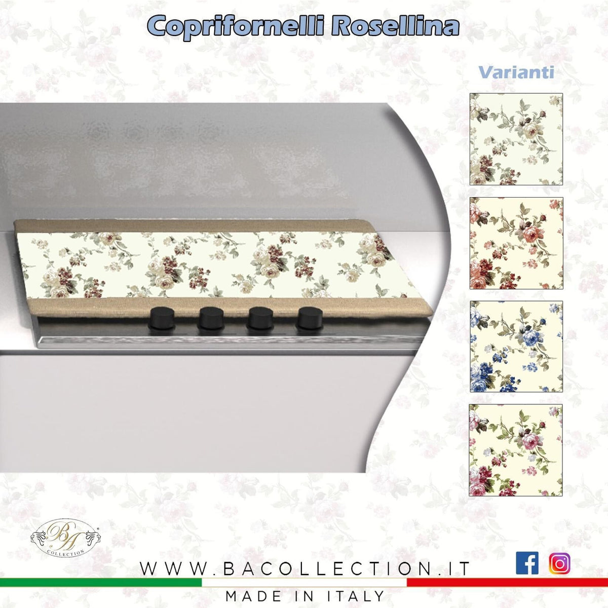 Coprifornelli ROSELLINA
