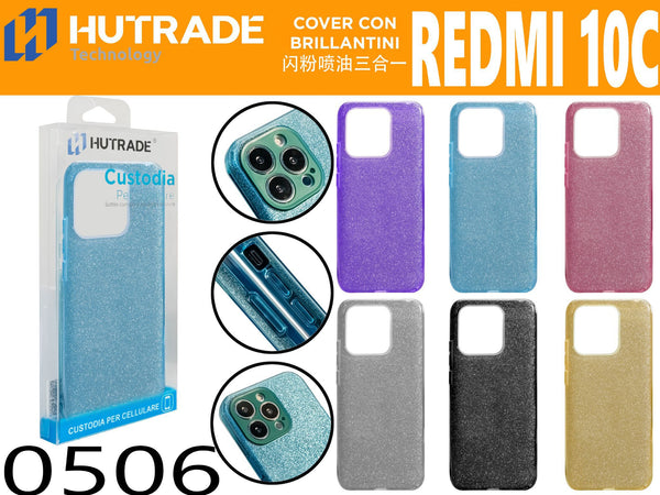 COVER CON BRILLANTINI REDMI 10C/MI POCO C40 – N0506 021080