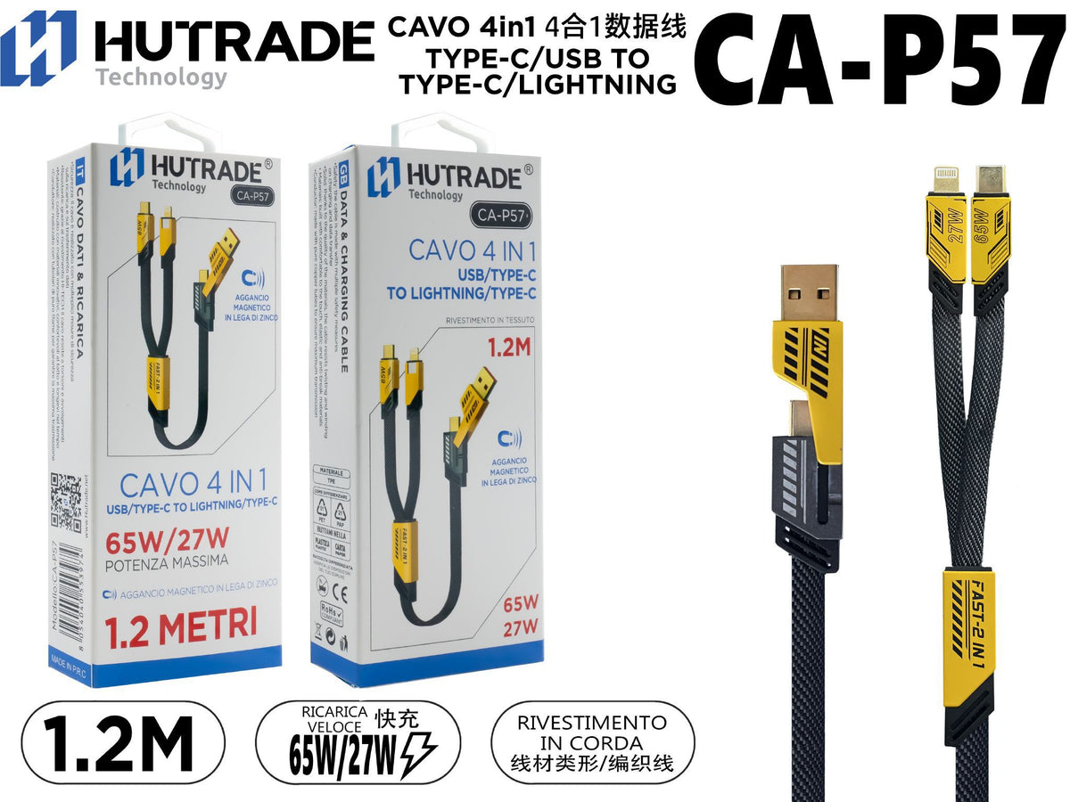 CA-P57 CAVO 4IN1 27W/65W 1.2 METRI