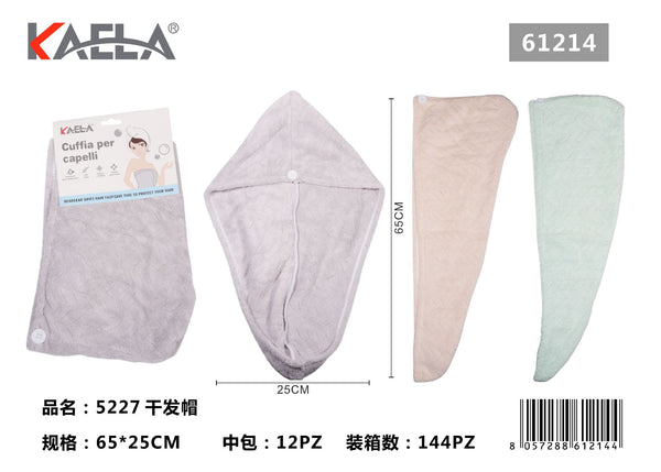 Cuffie asciugacapelli – art. 61214