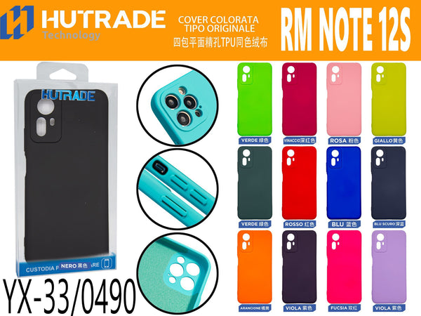 COVER COLORATA REDMI NOTE12S – YX33 000792