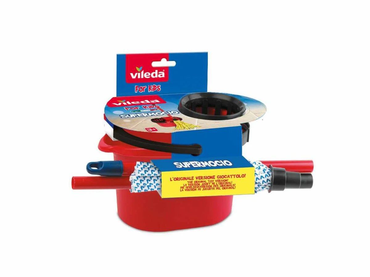 SuperMocio Red Vileda for Kids IAM01400