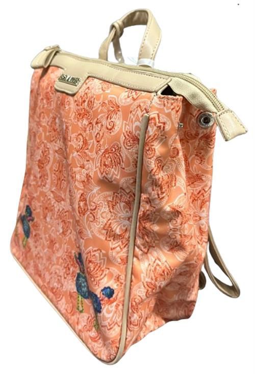 B. Cavalli B Howlite 898, borsa stampata arancione