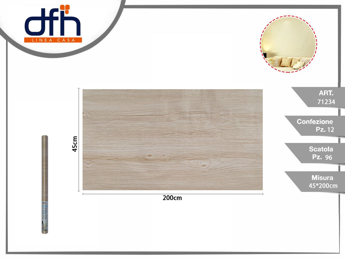Rotolo per parete 45 × 2m