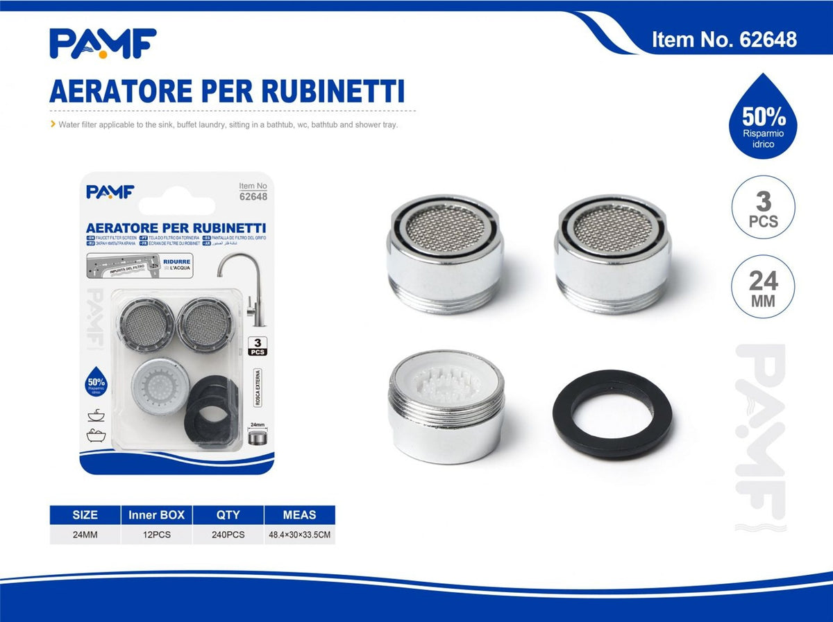 Kit aeratori per rubinetti PAMF