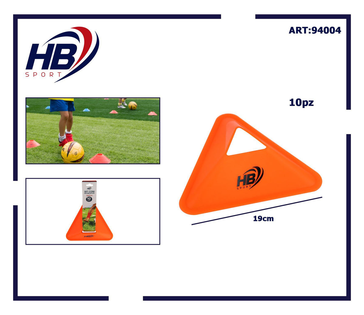 SET CONI DELIMITATORI 12 × 5 cm