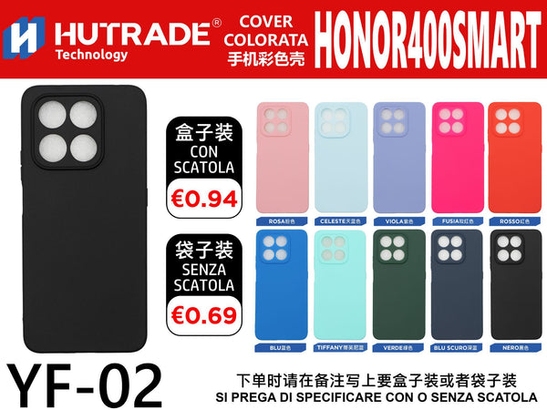COVER COLORATA TPU HONOR X7D 4G/HONOR 400 SMART 5G – YF02 006969