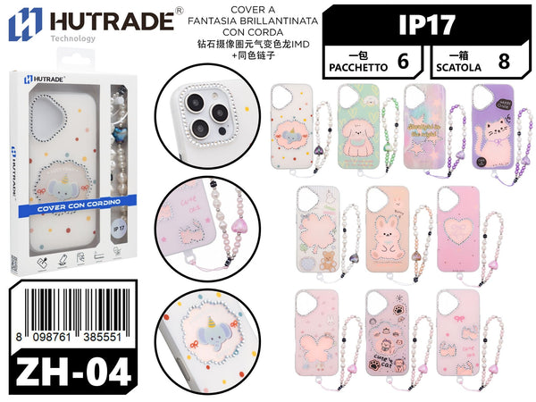 ZH-04 COVER A FANTASIA BRILLANTINATA CON CORDA IP17