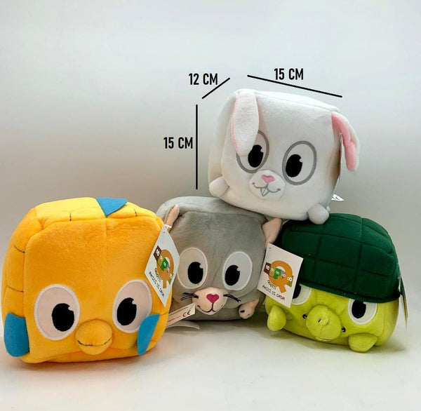 Peluche quadrato assortito 170057