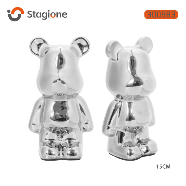 Soprammobile orso con cuore
