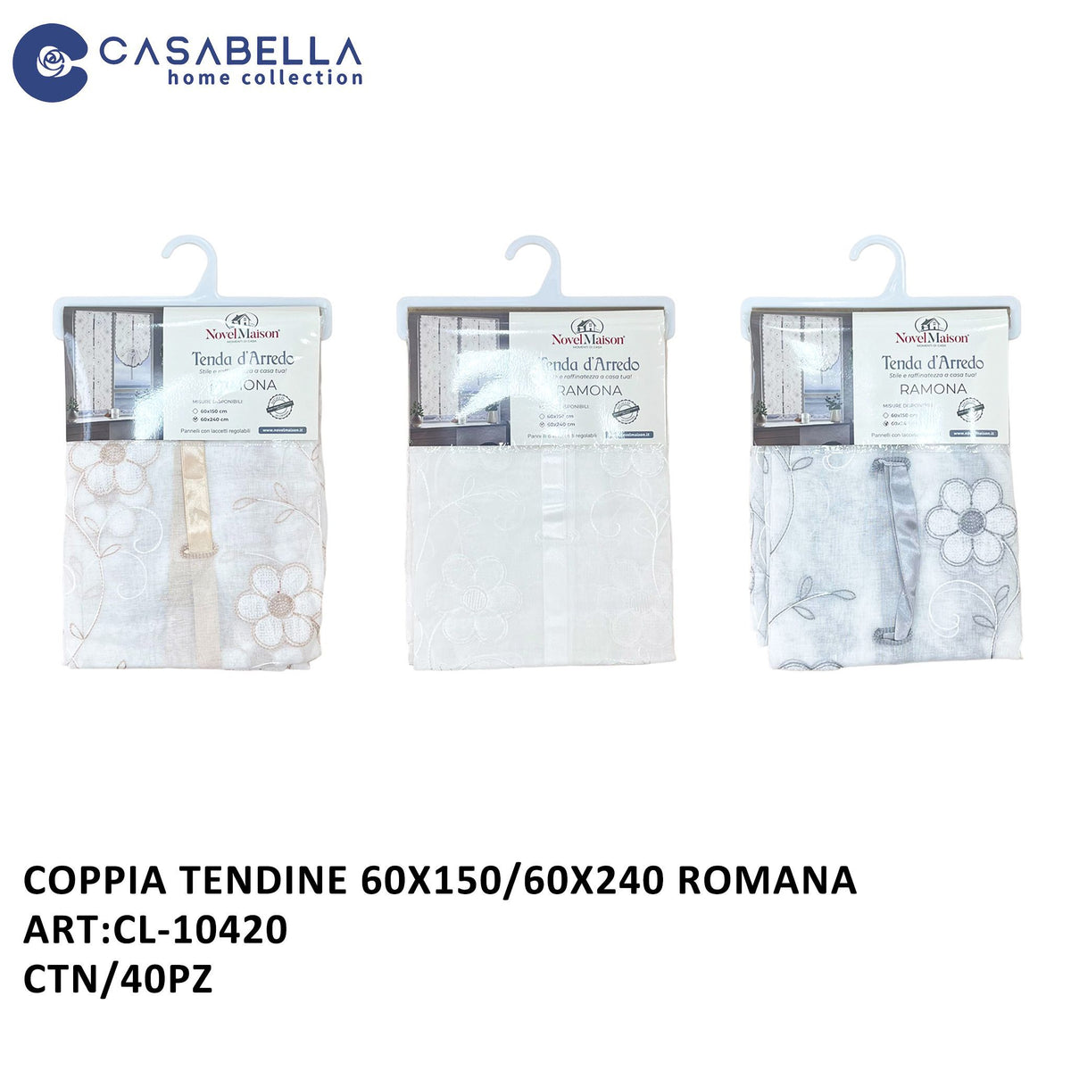 Tenda ROMANA 60X150/60X240