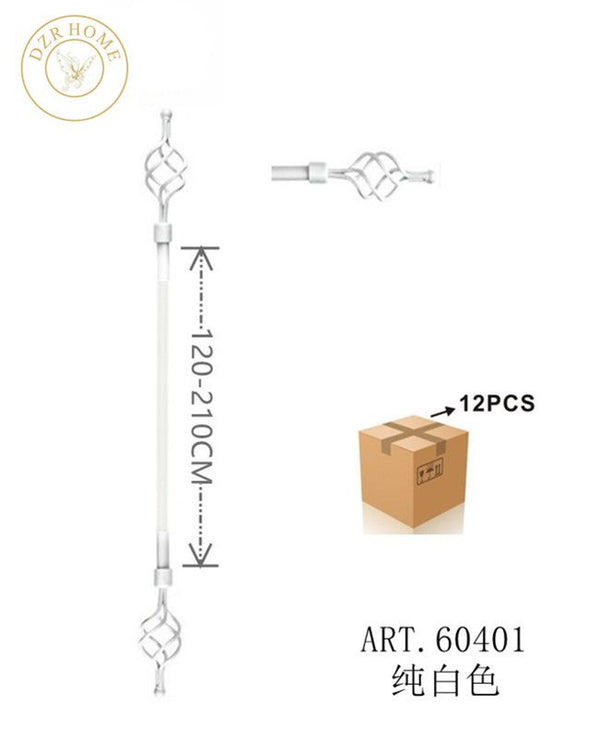 Bastone per tenda · BASTONE BIANCO ART.60401 120-210CM