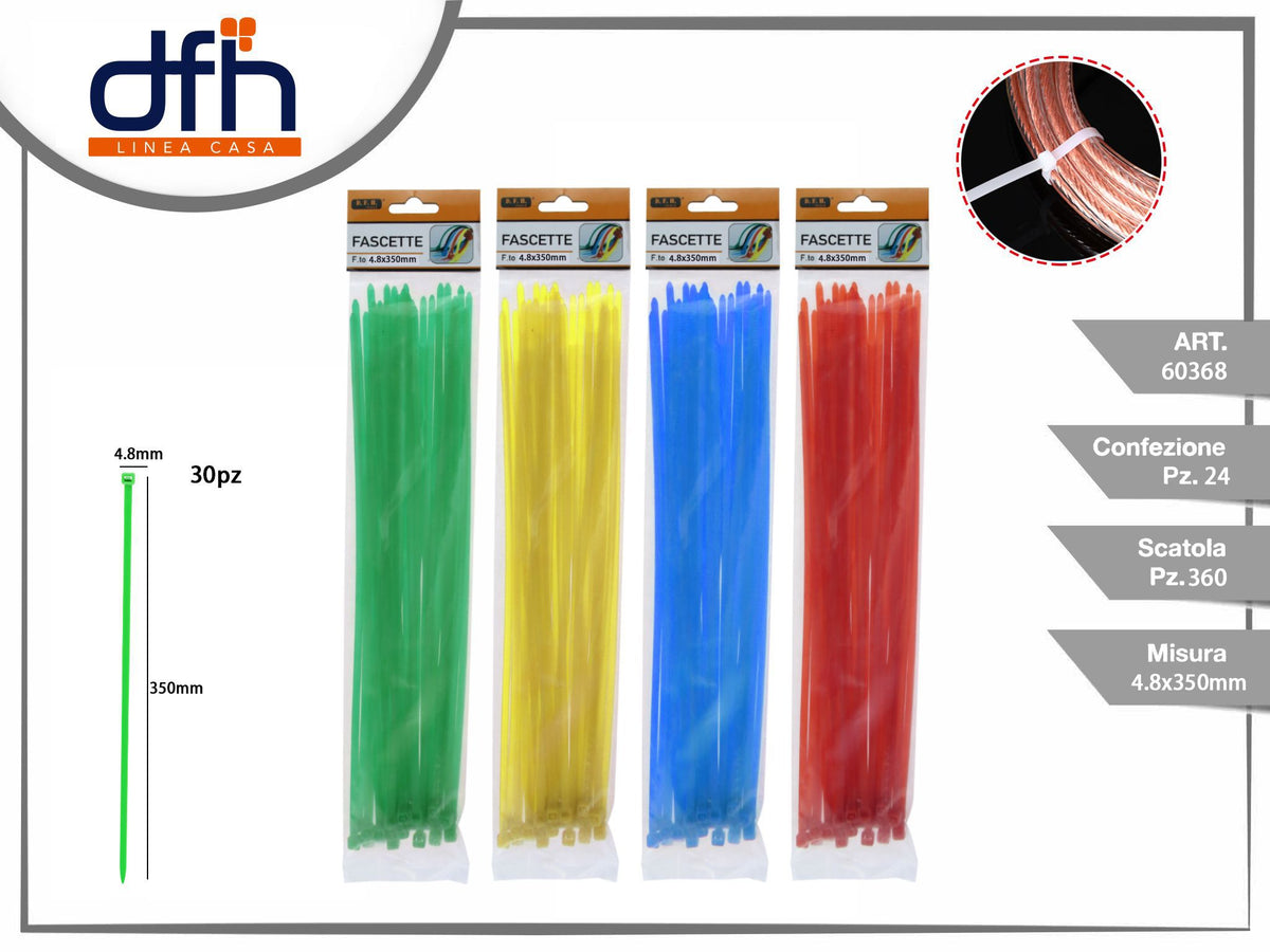 Fascette colorate 4.8 350