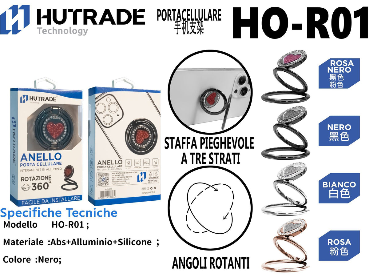 HO-R01 SUPPORTO TELEFONO A CUORICINO
