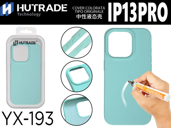YX-193 COVER COLORATA IN GOMMA IP13PRO TIFFANY