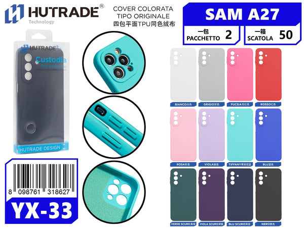 COVER COLORATA SAM A27 – YX33 000894