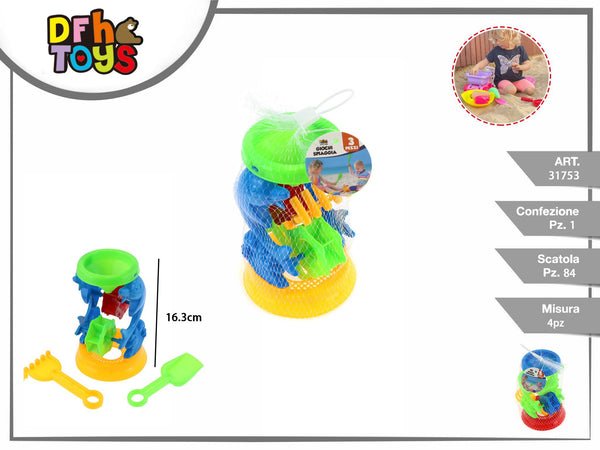 GIOCHI SPIAGGIA 3 pz