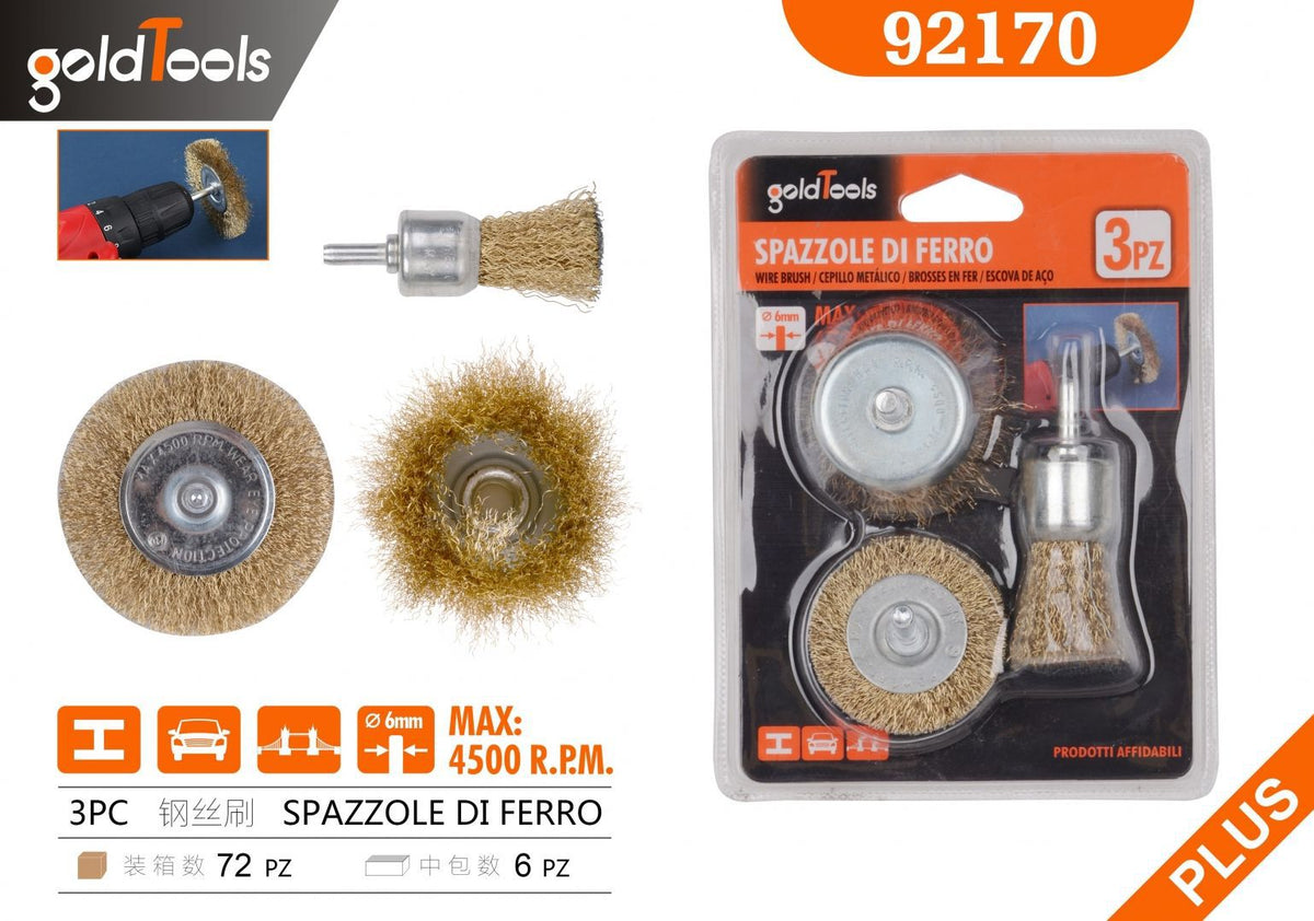 Spazzola metallica · Art. 92170