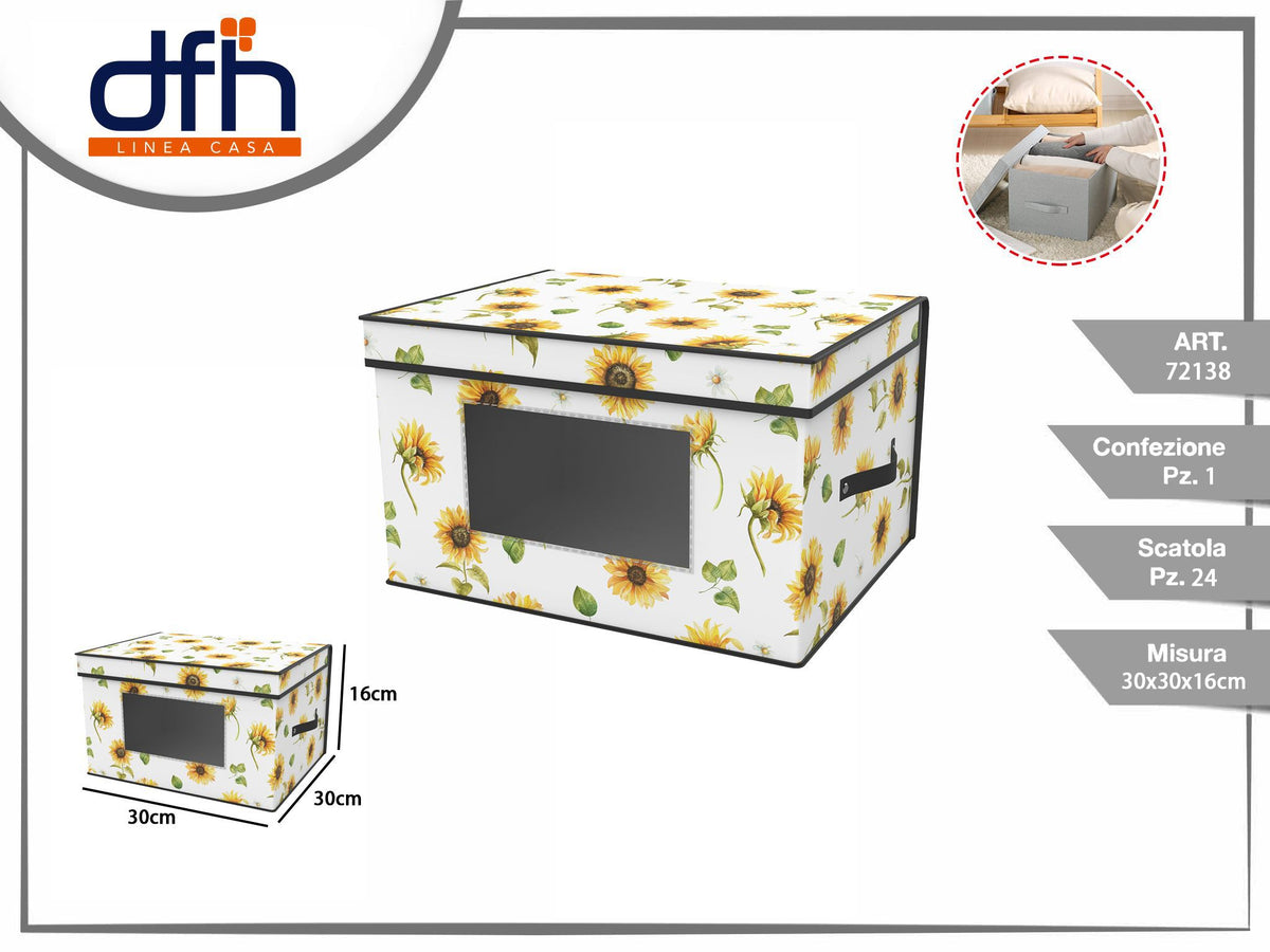 BOX PORTATUTTO 30 30 16 cm